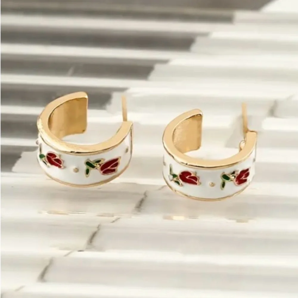 ✨ModCloth Miriam Sweet Tulip Earrings